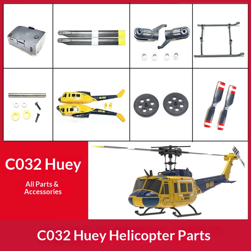 Rc Hobby Land - RC ERA RcヘリコプターC032 Uh 1 Huey用スペアパーツ