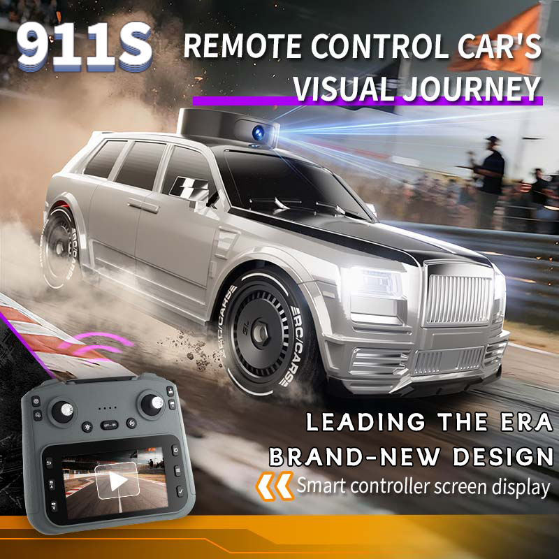 Rc Hobby Horizon - 911S RCカー - 4K HDカメラ 4.3インチスクリーン