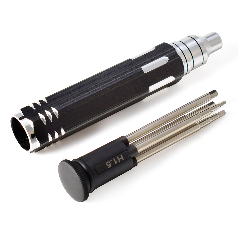 Rc Hobby Electric Screwdriver - ユニバーサル 4-in-1 メタル六角ドライバーセット 1.5/2.0/2.5/3.0mm - RC