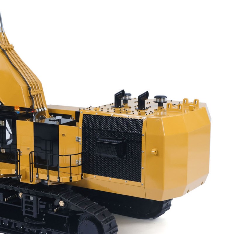 Rc Hobby Excavator - RC油圧ショベルヘビーデューティー6015B 1/14モデルリモートコントロールメタルコンストラクションディガーPL18LiteライトサウンドトイTHZH1546