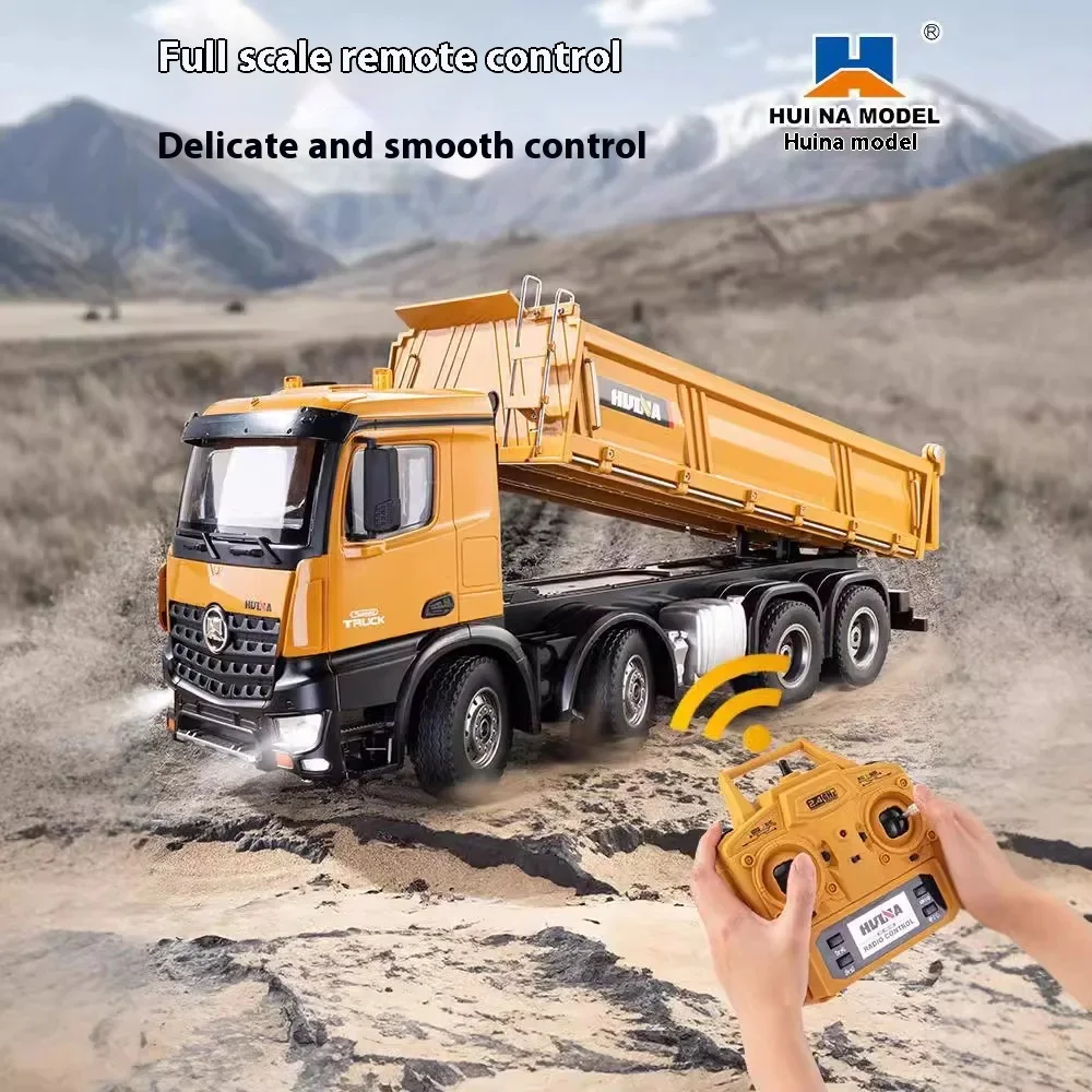 Huina 1536 RCダンプトラック 1/14 12CH - Rc Hobby Excavator のレビューと価格