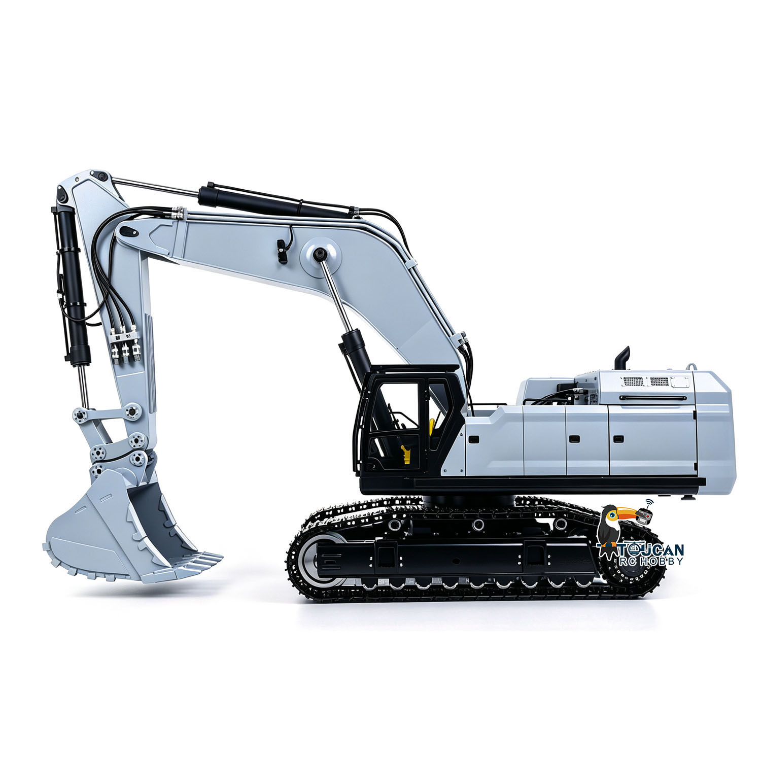 1/12395F RC油圧式大型掘削機メタルリモートコントロ - Rc Hobby Excavator のレビューと価格