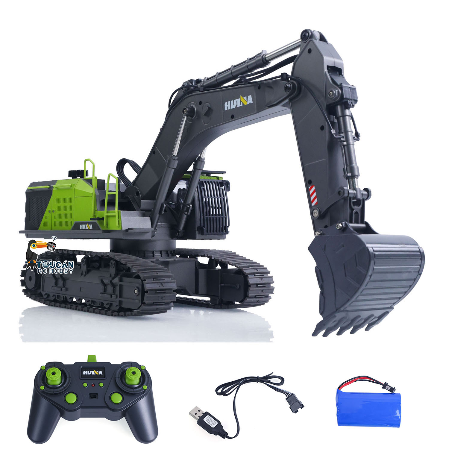 米国株玩具 HUINA 1/14 593 モデル RC エク - Rc Hobby Excavator のレビューと価格