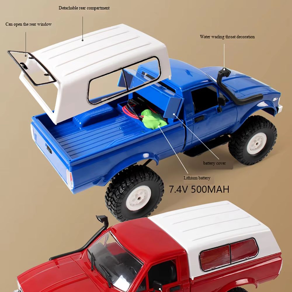 C24 1/16 WPL RCカー 2.4Gリモートコントロ - Rc Hobby Horizon のレビューと価格
