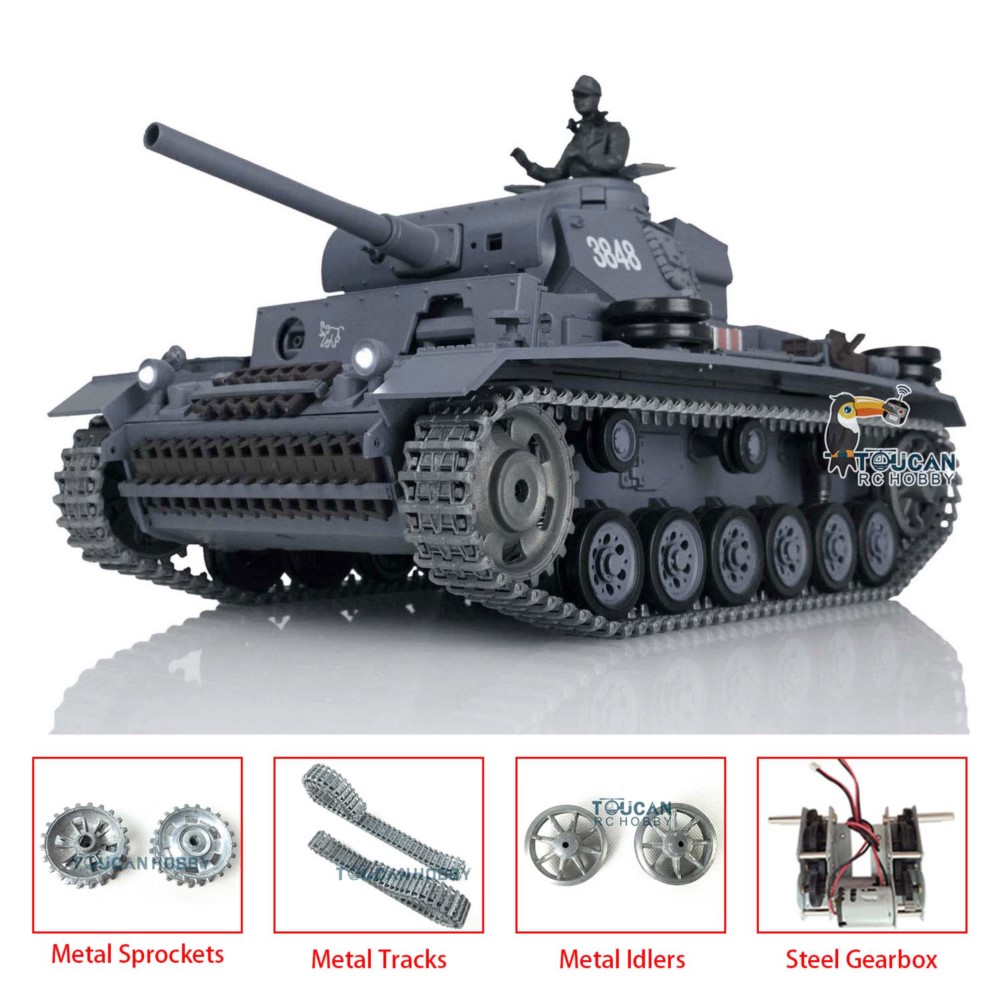 米国製 HENG LONG 1/16 7.0 アップグレード - Rc Hobby Land のレビューと価格