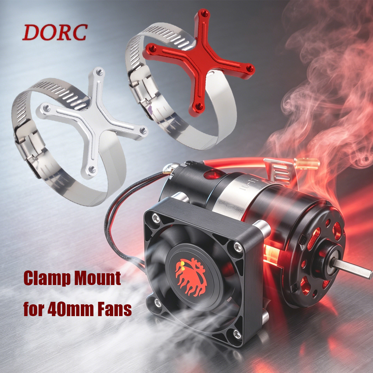 ユニバーサル調整可能なファンマウント 30-49mm 広範囲 - Rc Hobby Engine のレビューと価格