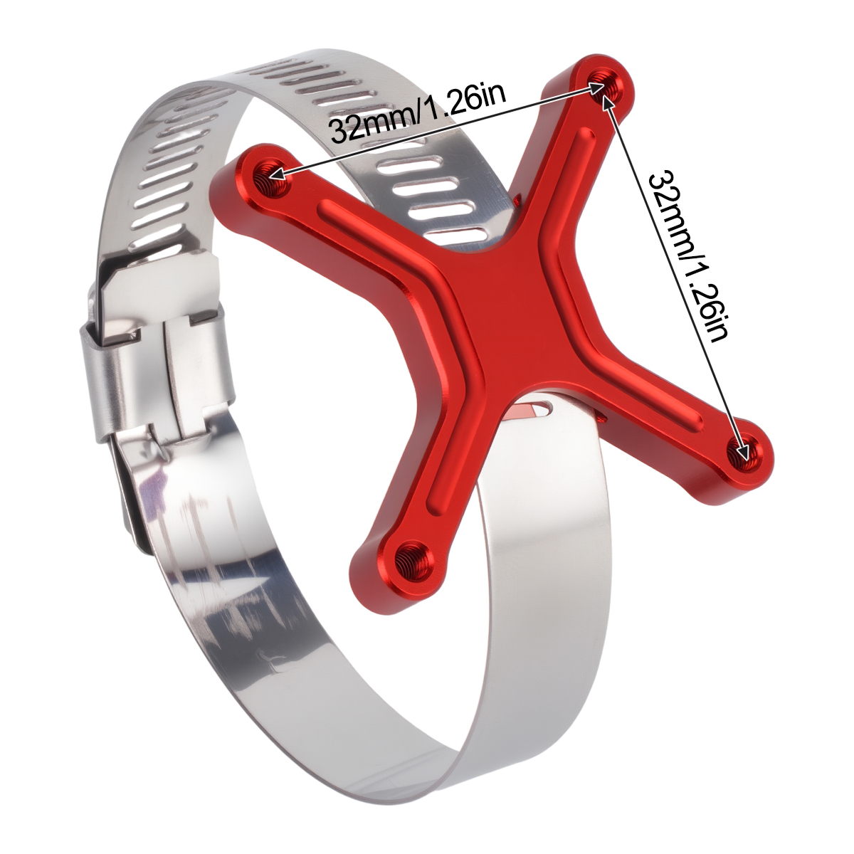 ユニバーサル調整可能なファンマウント 30-49mm 広範囲 - Rc Hobby Engine のレビューと価格