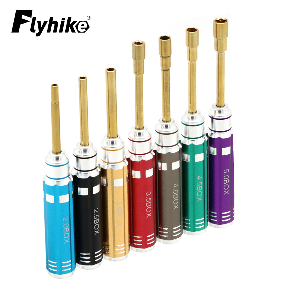7PCSショートハンドルRC六角ドライバーナットドライバー＆ - Rc Hobby Electric Screwdriver のレビューと価格