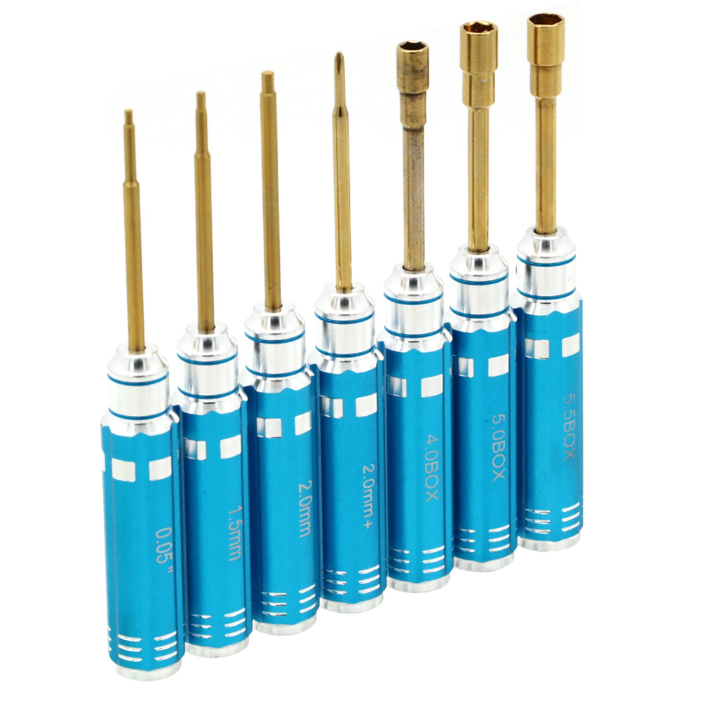 7PCSショートハンドルRC六角ドライバーナットドライバー＆ - Rc Hobby Electric Screwdriver のレビューと価格