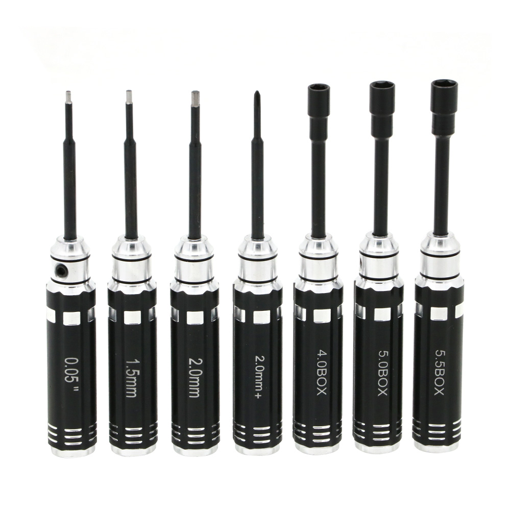 7PCSショートハンドルRC六角ドライバーナットドライバー＆ - Rc Hobby Electric Screwdriver のレビューと価格