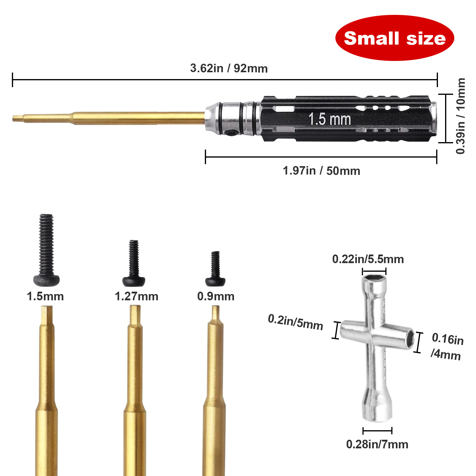 Hobbypark ミニ RC ヘックスドライバーセット 0 - Rc Hobby Electric Screwdriver のレビューと価格