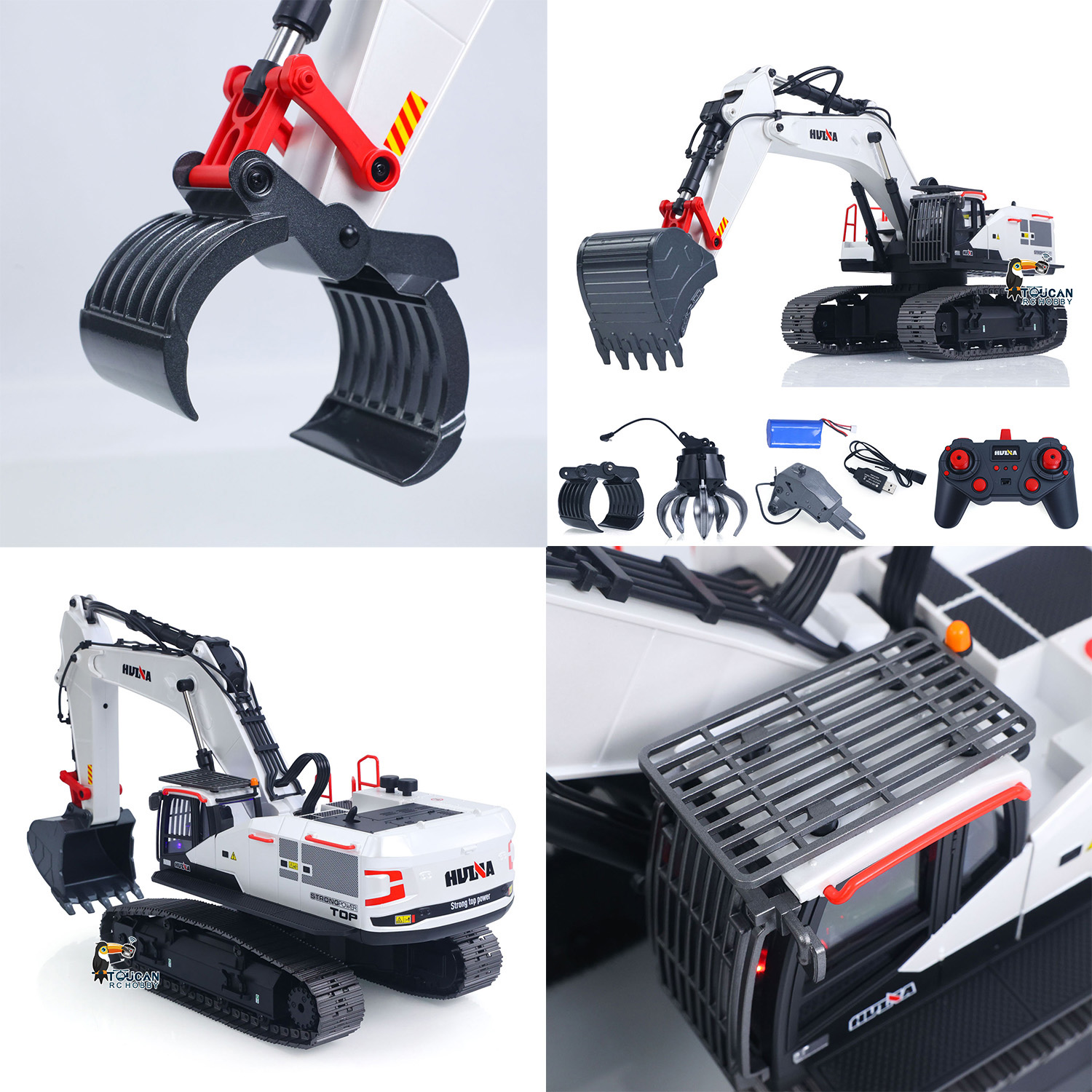 RC ショベルカー 1/14 HUINA メタルトラック車リ - Rc Hobby Excavator のレビューと価格