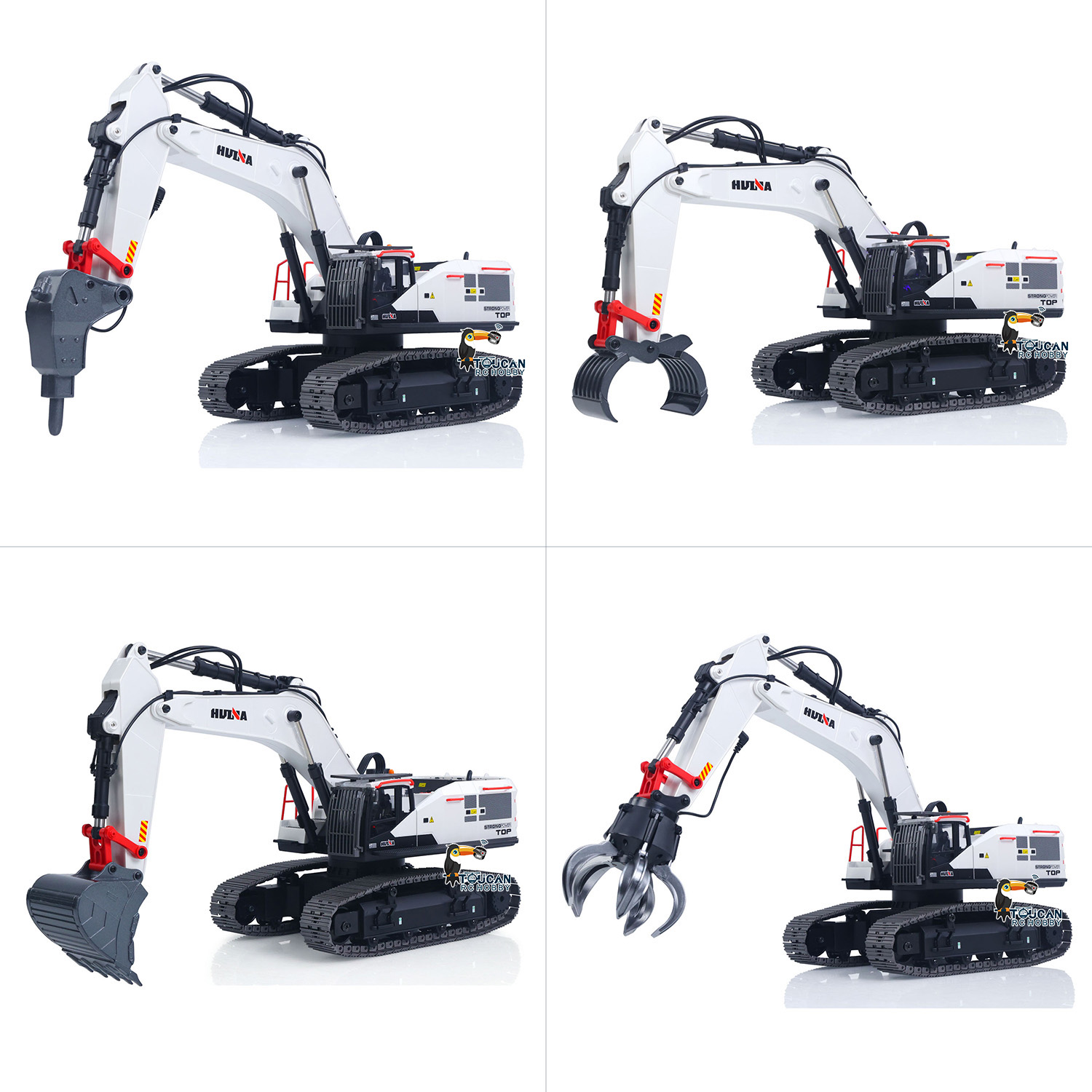 RC ショベルカー 1/14 HUINA メタルトラック車リ - Rc Hobby Excavator のレビューと価格