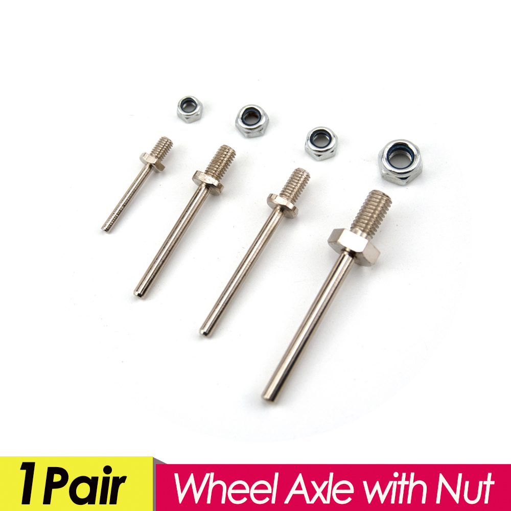 ホイールシャフト1ペア,直径3/4/5/6/m8スレッド,r - Rc Hobby Nut のレビューと価格