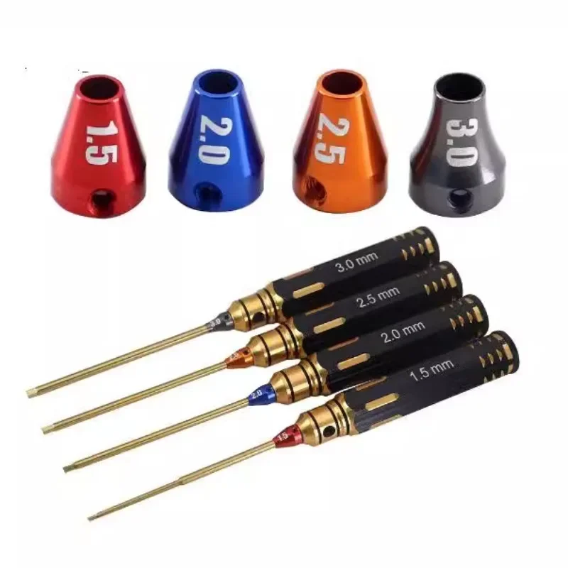 4 ピース/セットチタンメッキ 1.5 ミリメートル/2 ミ - Rc Hobby Electric Screwdriver のレビューと価格