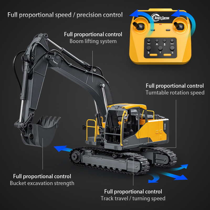 ダブルE E598 EC160E 1:16 E593 17C - Rc Hobby Excavator のレビューと価格
