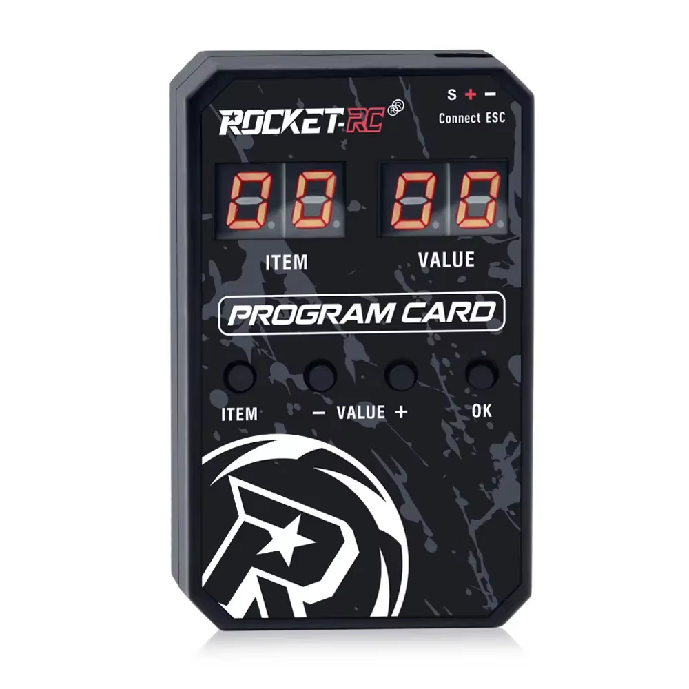 LED プログラミングカード Rocket-RC Surpa - Rc Hobby Engine のレビューと価格
