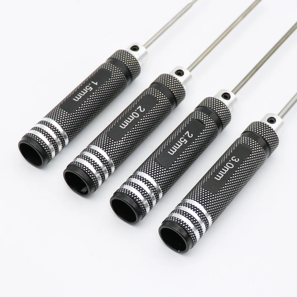 4 個 1.5/2/2.5/3.0 ミリメートルブラック六角 - Rc Hobby Electric Screwdriver のレビューと価格