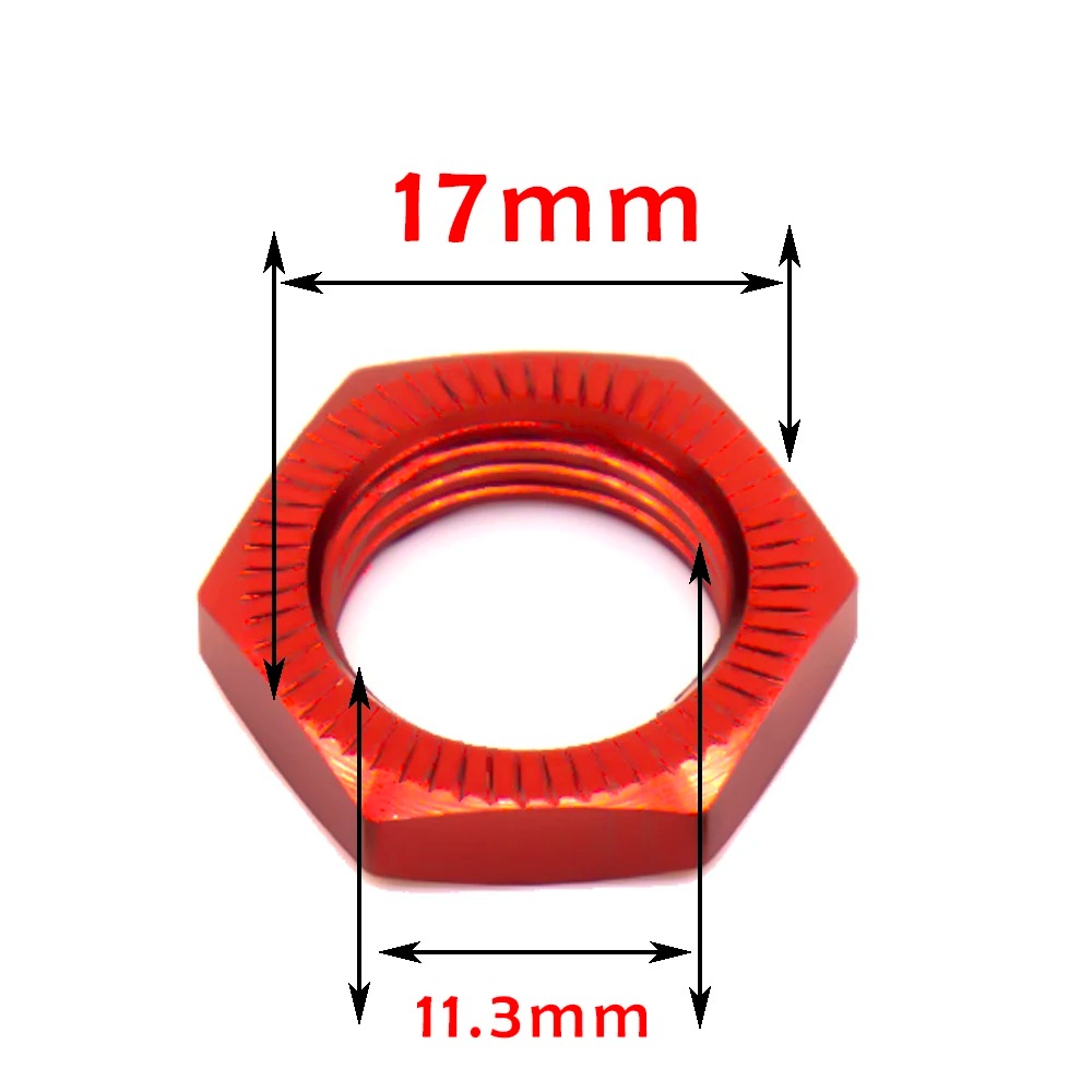 4個入り 17mm ホイールナット ヘックスアダプター ネジ - Rc Hobby Nut のレビューと価格