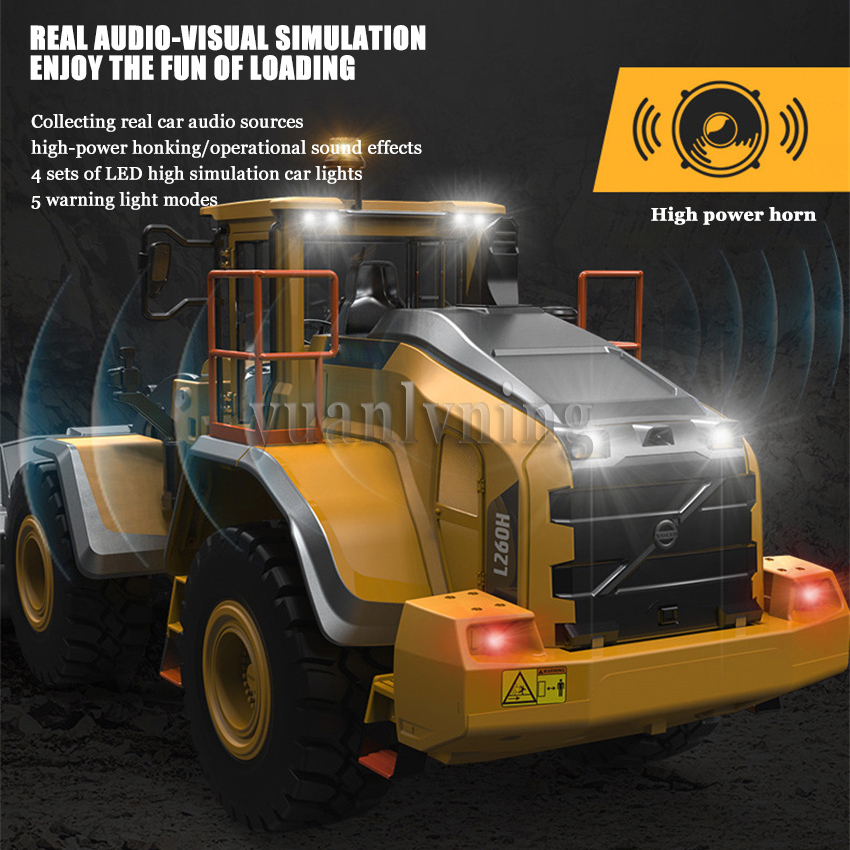 1/16 電動リモコンカー 合金製 RCカー ショベルカー  - Rc Hobby Excavator のレビューと価格