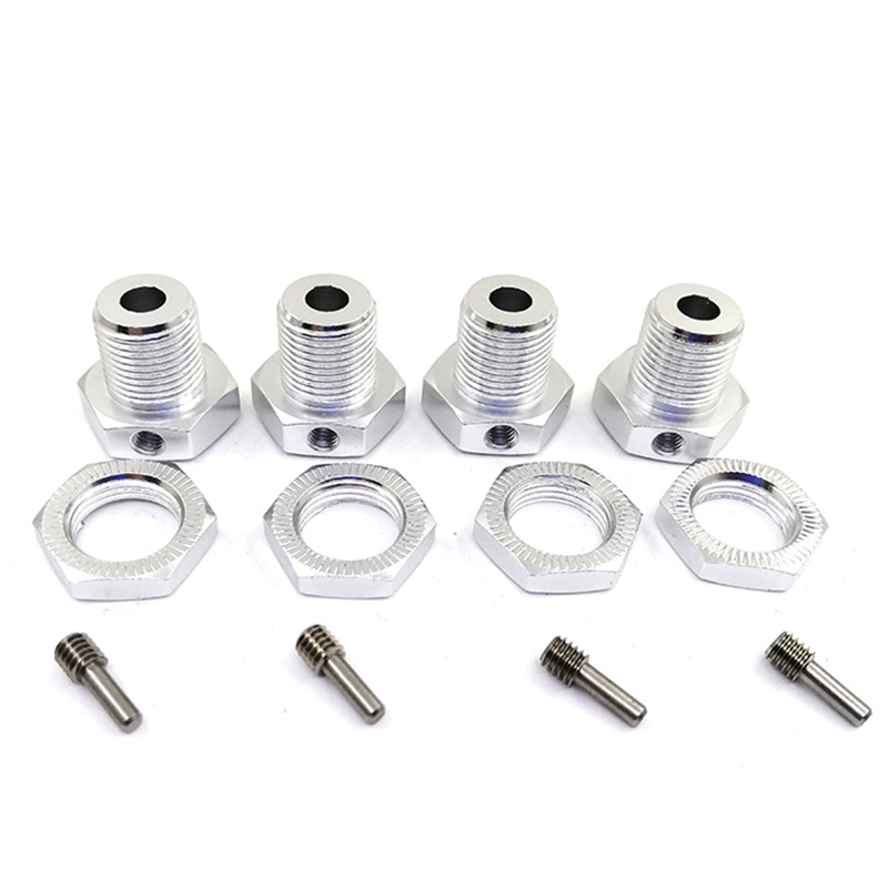 4 個 RC カーアップグレードメタルホイール六角ハブ 17 - Rc Hobby Nut のレビューと価格