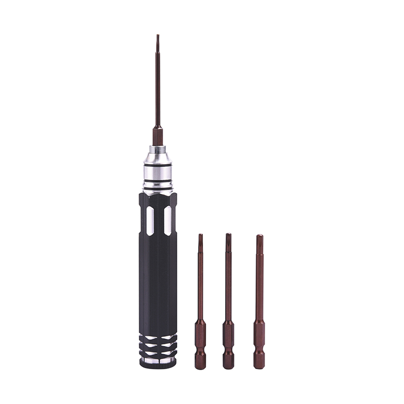 ユニバーサル 4-in-1 メタル六角ドライバーセット 1. - Rc Hobby Electric Screwdriver のレビューと価格