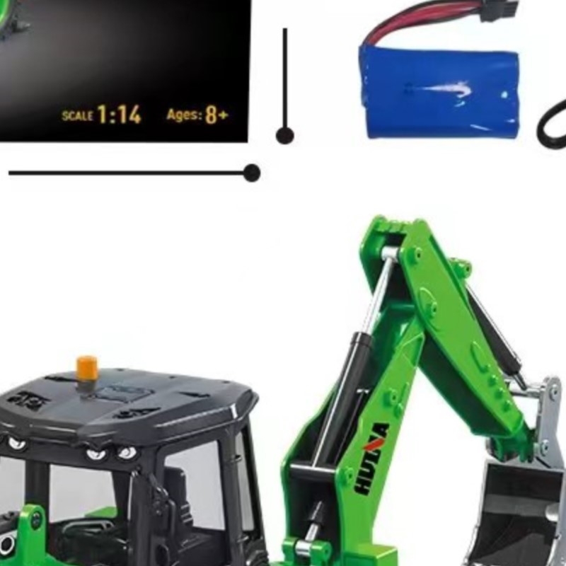 米国販売 HUINA 1/14 1579 ラジコンバックホー - Rc Hobby Excavator のレビューと価格