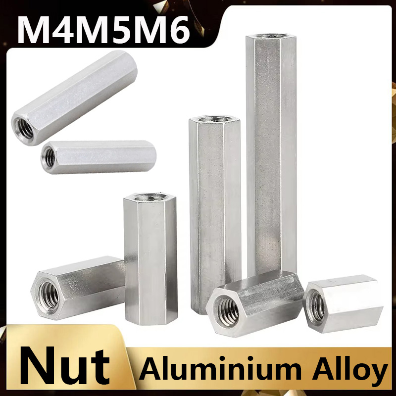 アルミニウム合金六角棒カップリングナットM4 M5、デュアル - Rc Hobby Nut のレビューと価格