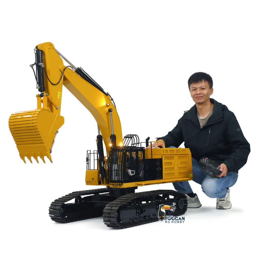 1/8 390F RC油圧ショベル メタル製ヘビーデューティ - Rc Hobby Excavator のレビューと価格