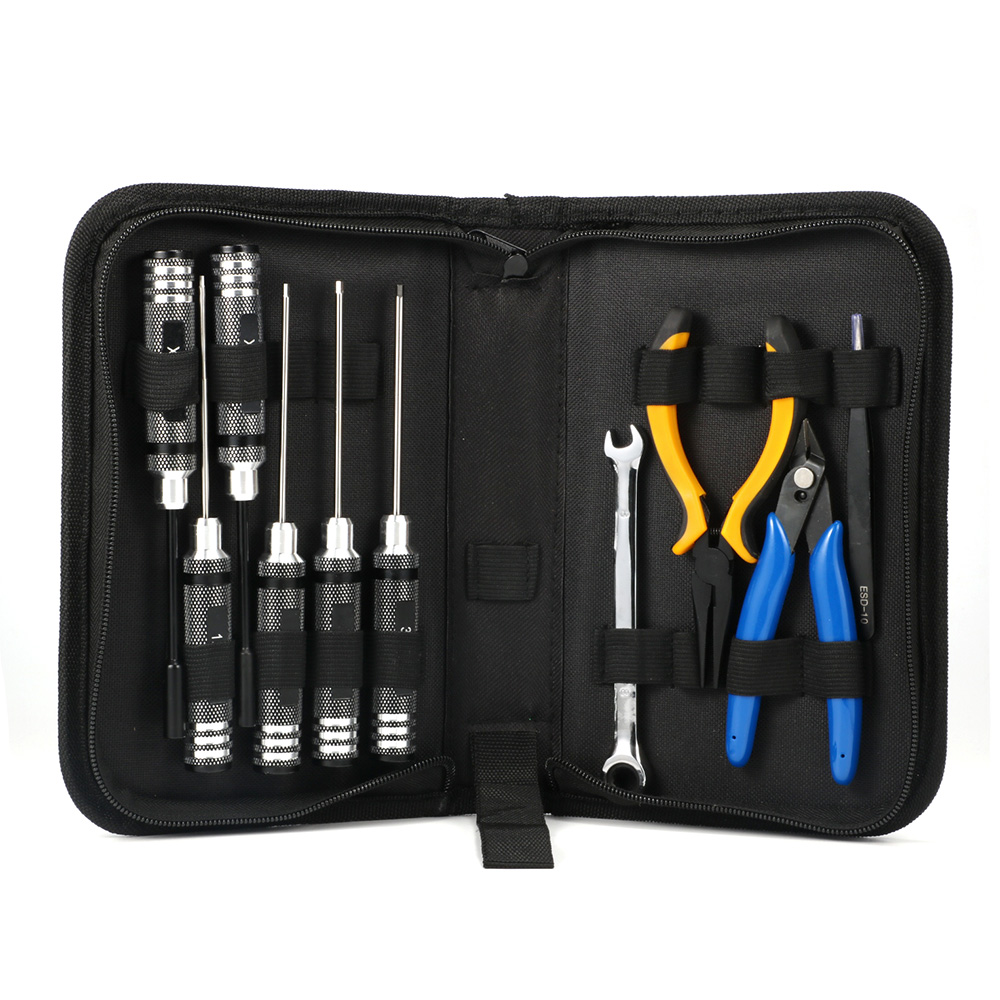 10個入り 10in1 FPVドローンRCツールキット 精密 - Rc Hobby Electric Screwdriver のレビューと価格