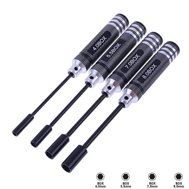 六角ドライバー 4.0 ミリメートル 5.5 ミリメートル  - Rc Hobby Electric Screwdriver のレビューと価格
