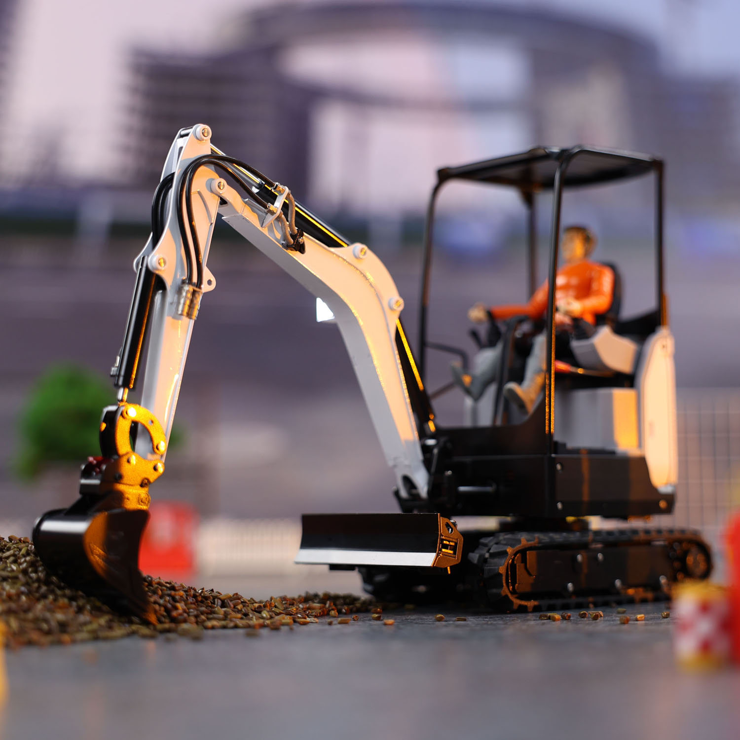RTR JX E20 RCミニショベルカー 1/14スケール - Rc Hobby Excavator のレビューと価格